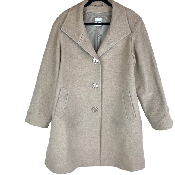 Cinzia Rocco Due Alpaca Wool Button Coat Jacket Long 14 - Picture 3 of 13